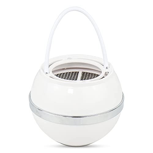 Crystal Quest White Bath Ball Filter  Removes Hundreds of Contaminants for Softer  Smoother Skin  BPA Free  2 500 Gallons of Filtration